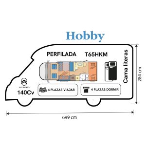 HOBBY OPTIMA ONTOUR T65 HKM
