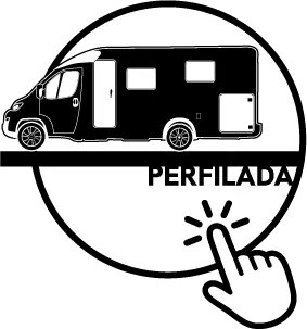 Autocaravana perfilada con diseño aerodinámico